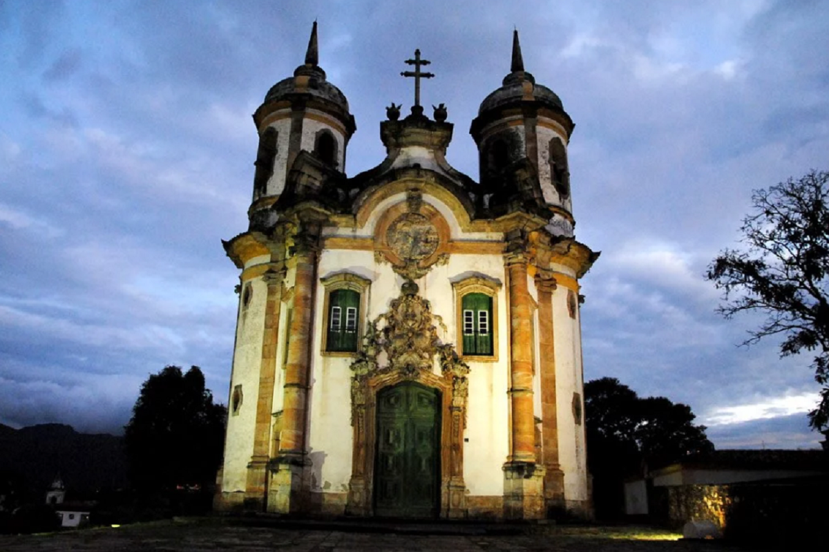 Igreja São Francisco de Assís na cidade de Ouro Preto