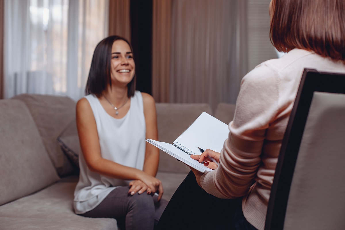 anamnese psicológica Mulher em terapia